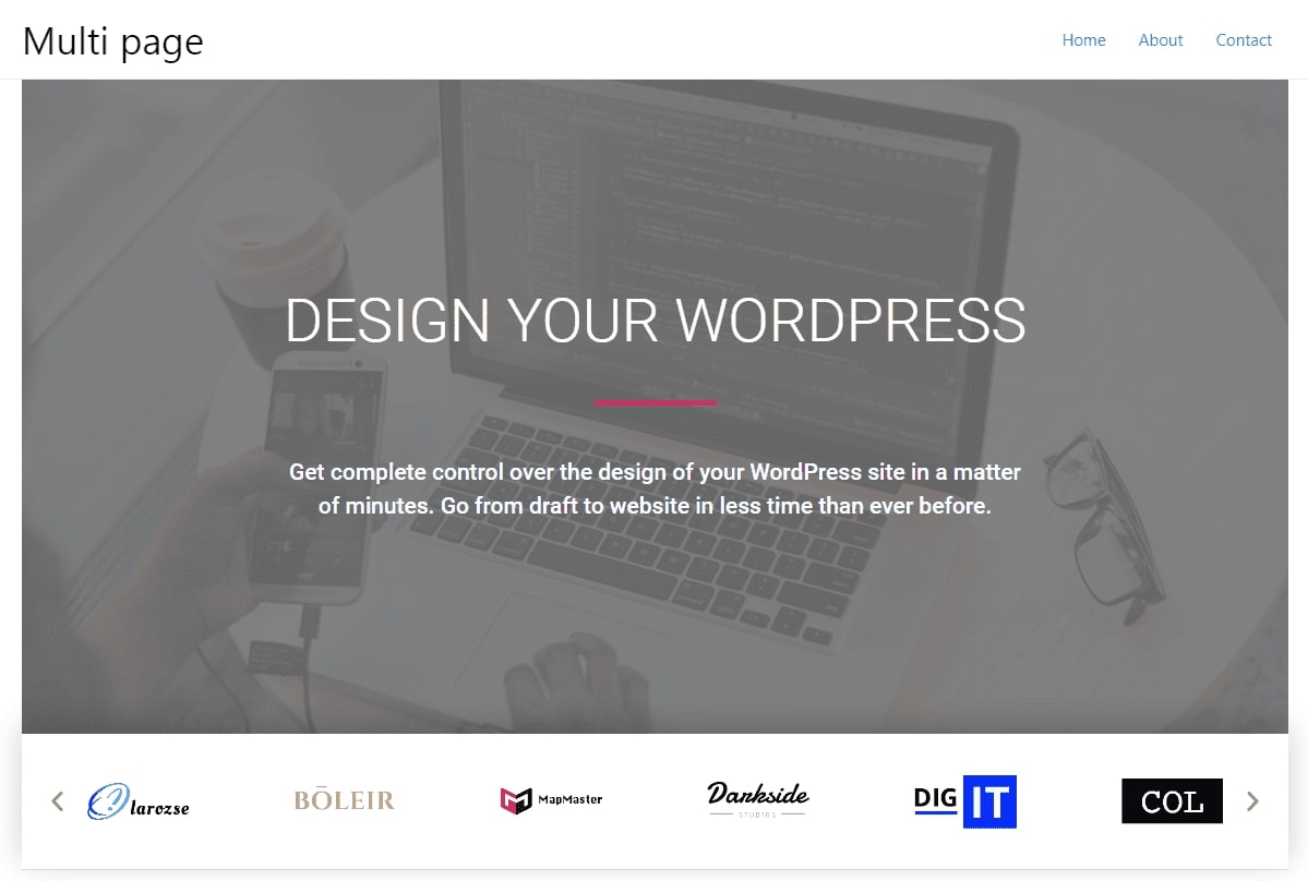 [Image description]: Website developed by Sapnil Suad, full stack web developer in Bangladesh